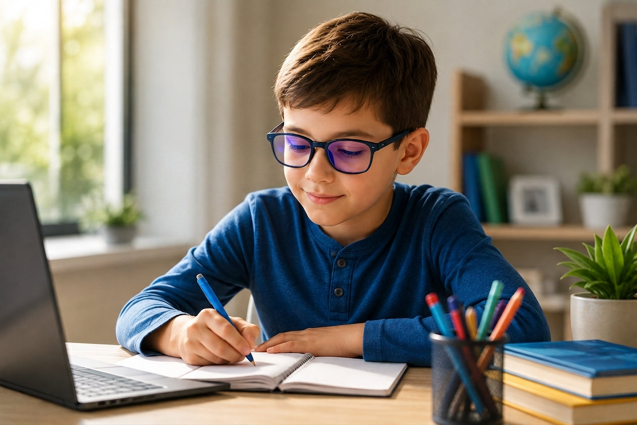 Protecting Developing Eyes: Blue Light Blocking Glasses for Kids