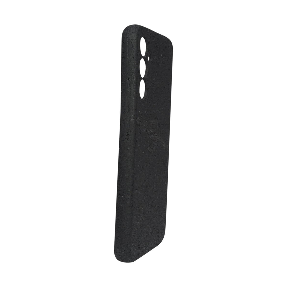 Black Samsung Galaxy A34 EMF protection case side profile