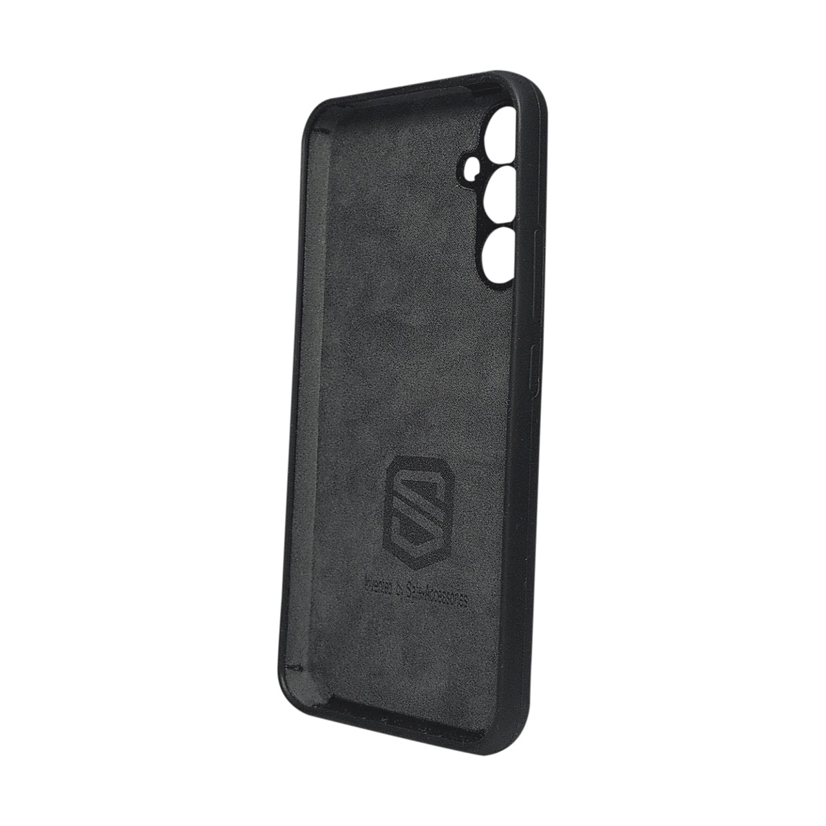 Samsung Galaxy A34 EMF protection case interior angled view