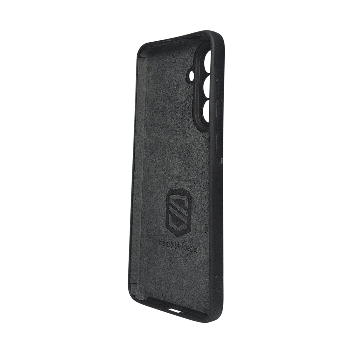 Samsung Galaxy A26 SAFE-CASE black protective phone case side profile