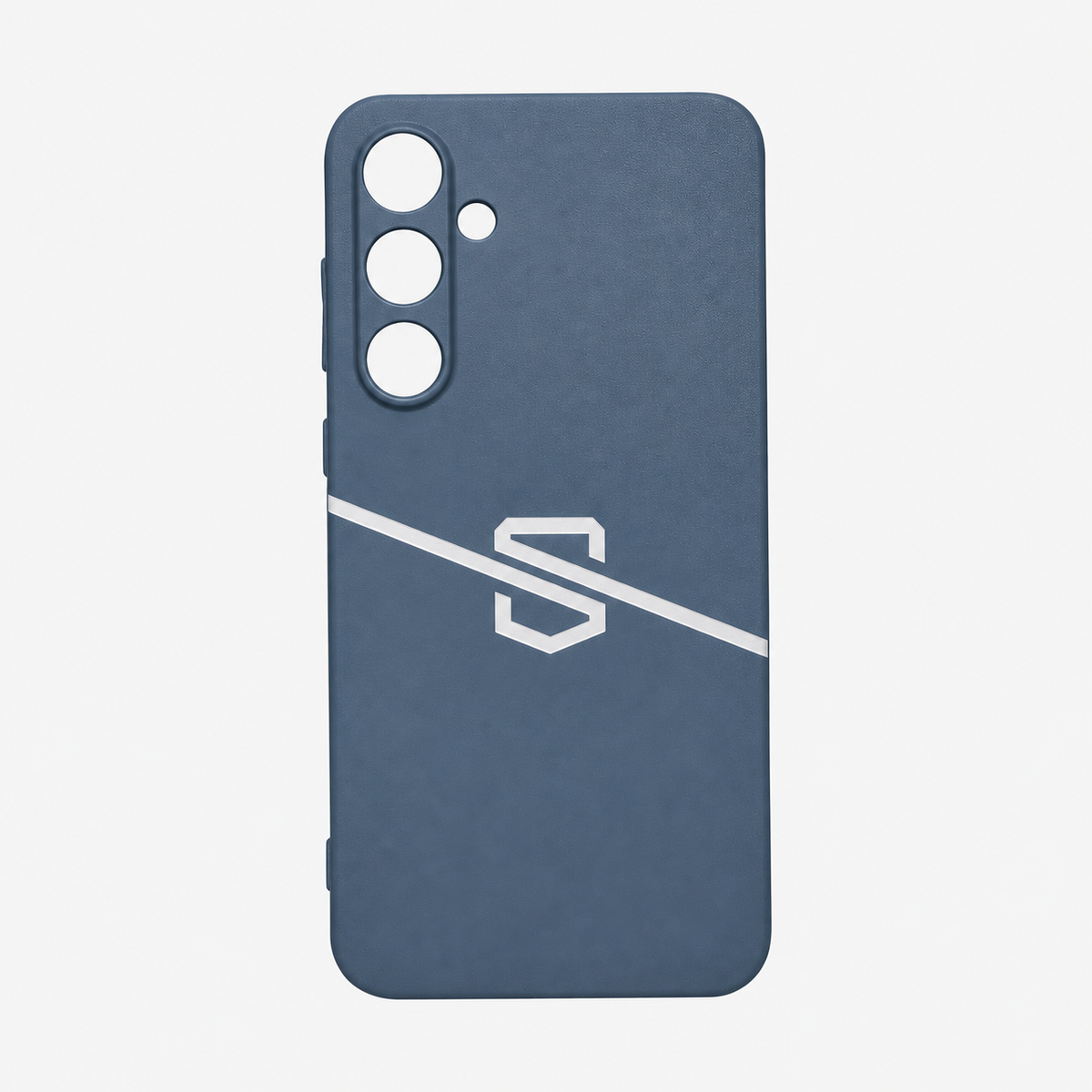 Blue Samsung Galaxy A54 Safe-Case EMF protection phone case rear view