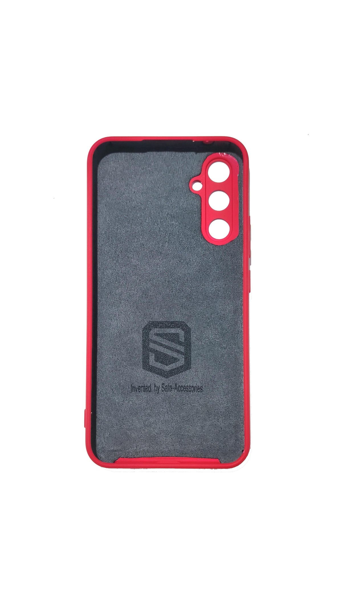 Red Samsung Galaxy A54 Safe-Case interior view