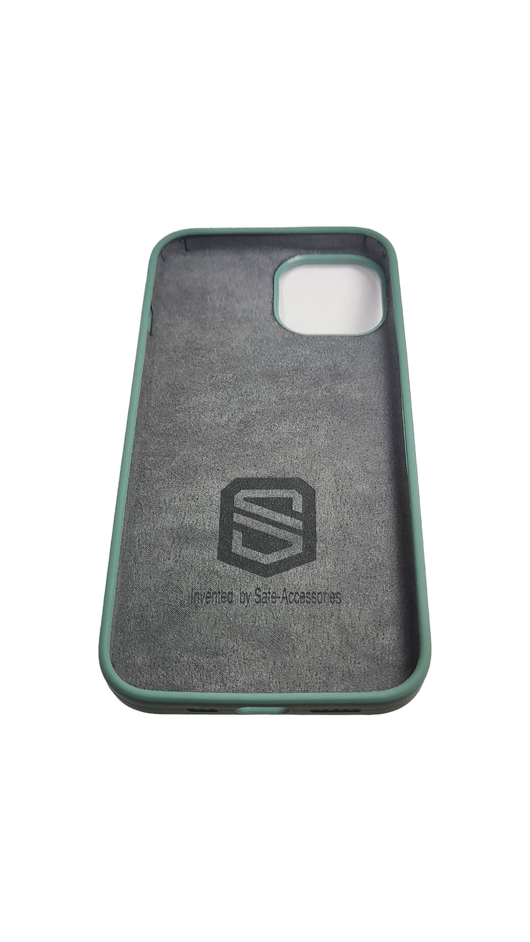 Front Whole Green iPhone 14 Safe-Case with Anti-radiation EMF protection - Safe-Accessories