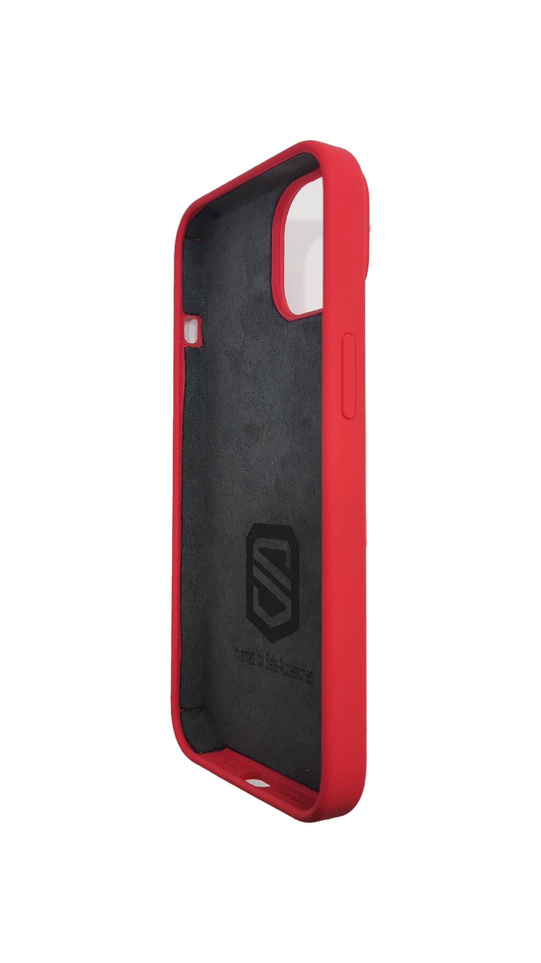 Right Red iPhone 14 Safe-Case with Anti-radiation EMF protection - Safe-Accessories