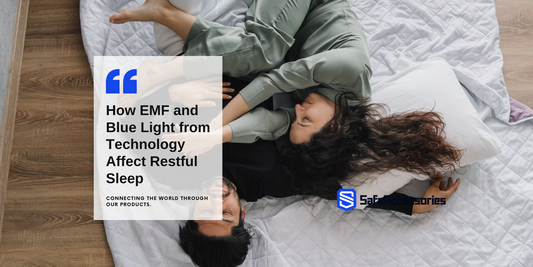 How EMF and Blue Light from Technology Affect Restful Sleep