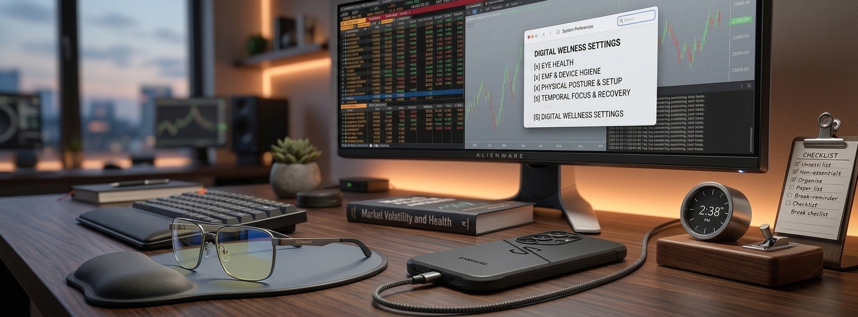Trading the Markets Without the Strain: A Guide to Digital Wellness for Active Traders