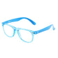 Safe-Glasses occhiali anti-luce blu con montatura rettangolare