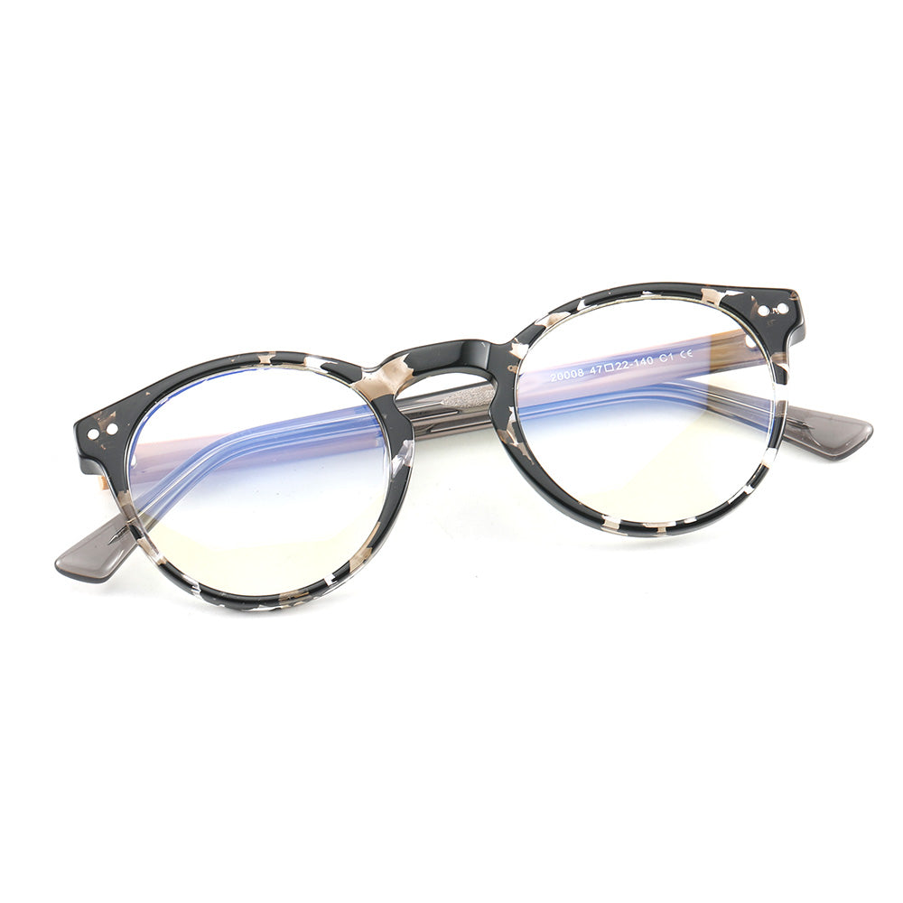 Safe-Glasses occhiali anti-luce blu con montatura rettangolare