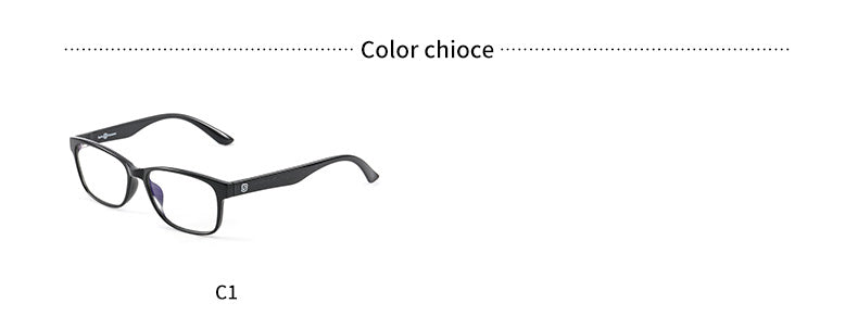 Black anti blue light glasses