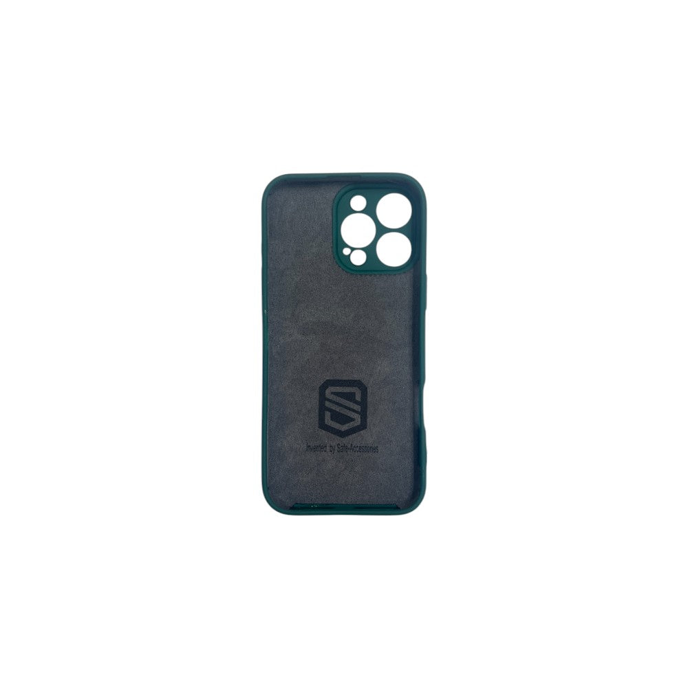 iPhone_16_Pro_Green_Safe-Case_with_Anti-radiation_EMF_protection_Frontview