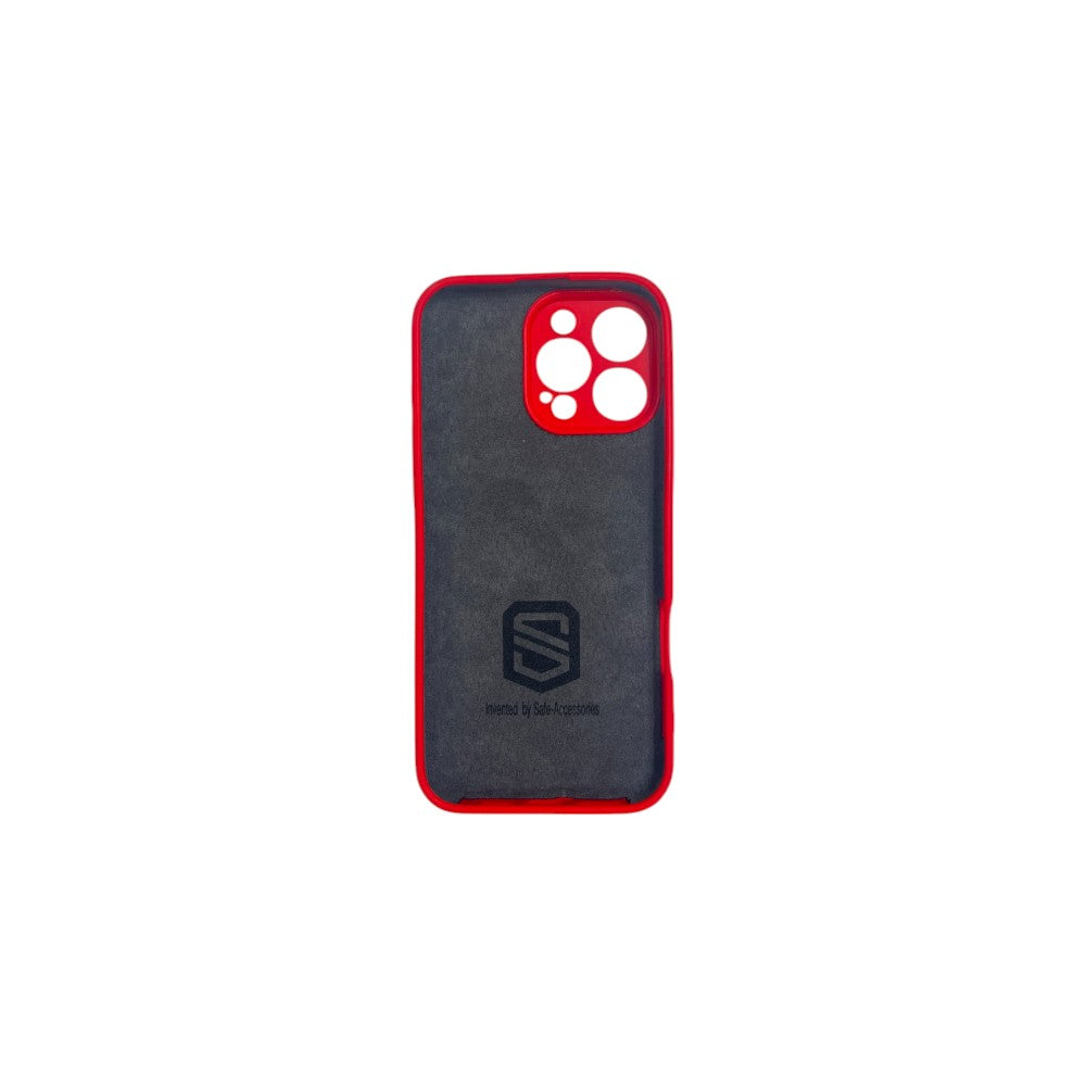 iPhone_16_Pro_Red_Safe-Case_with_Anti-radiation_EMF_protection_Frontview