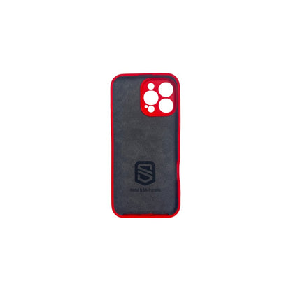 iPhone_16_Pro_Red_Safe-Case_with_Anti-radiation_EMF_protection_Frontview
