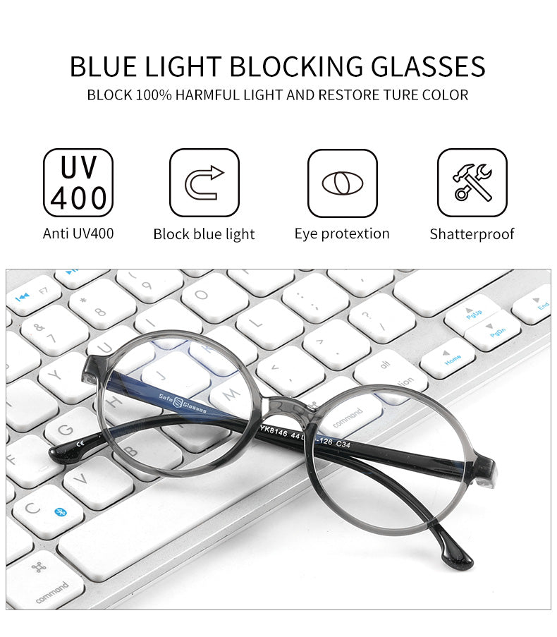 Lunettes de sécurité anti-lumière bleue pour enfants SA8146