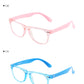 Safe-Glasses occhiali anti-luce blu con montatura rettangolare