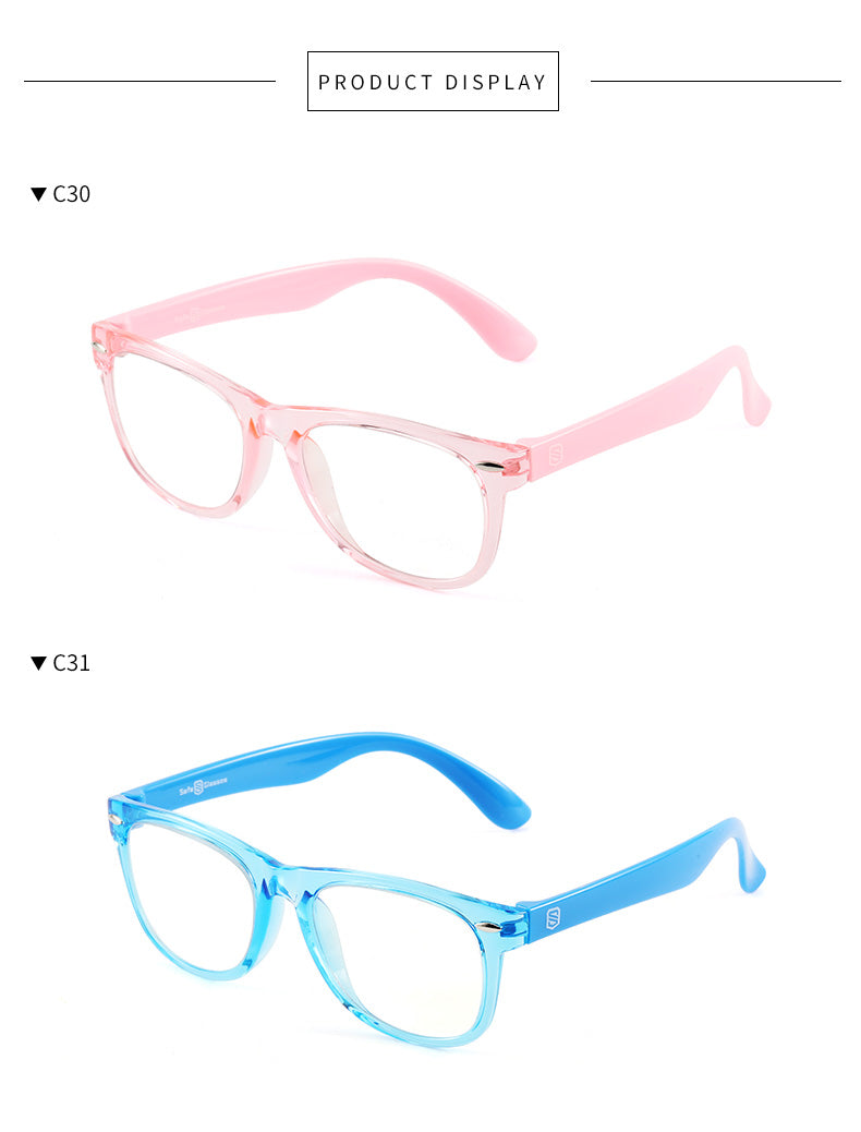 Lunettes de sécurité anti-lumière bleue pour enfants SA802