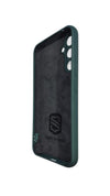 Dark green Samsung Galaxy A54 Safe-Case interior angled view