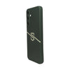 Dark green Samsung Galaxy A54 Safe-Case rear angled view