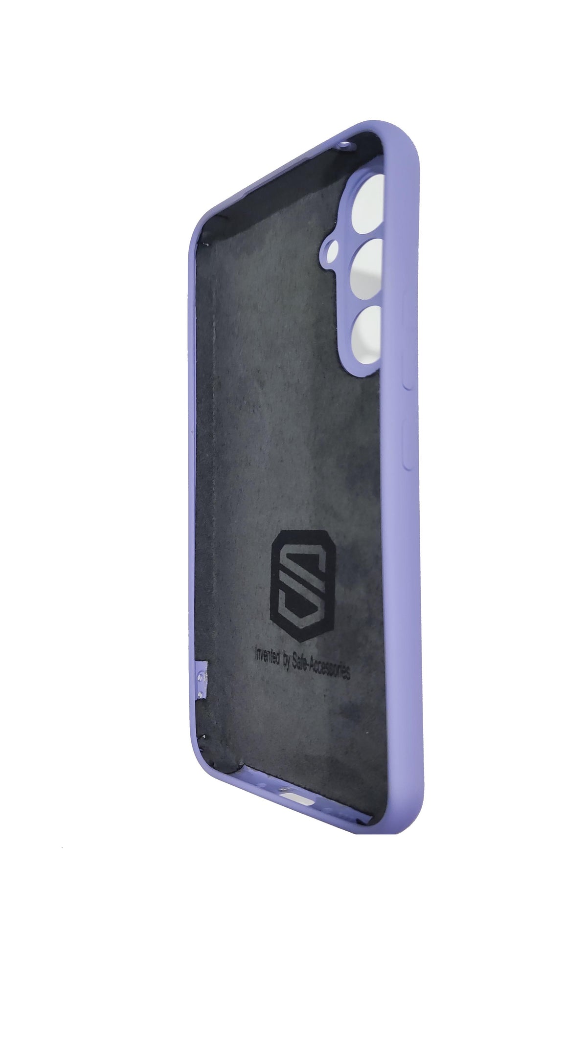 Lavender Samsung Galaxy A54 Safe-Case side angled view