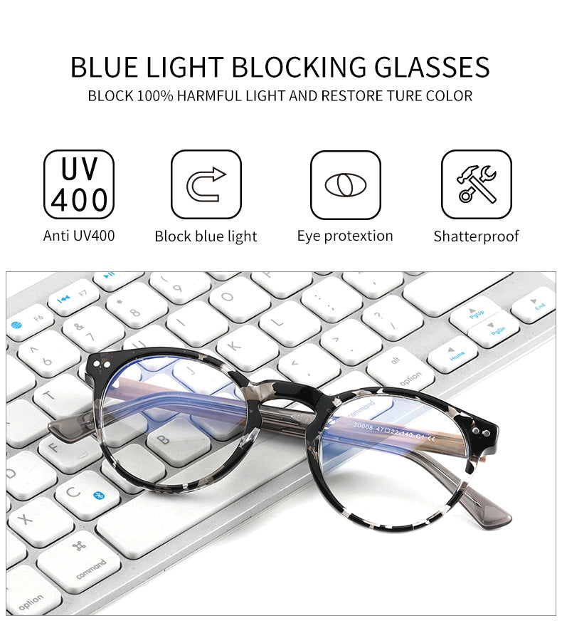 Lunettes de sécurité modernes anti-lumière bleue SA20008