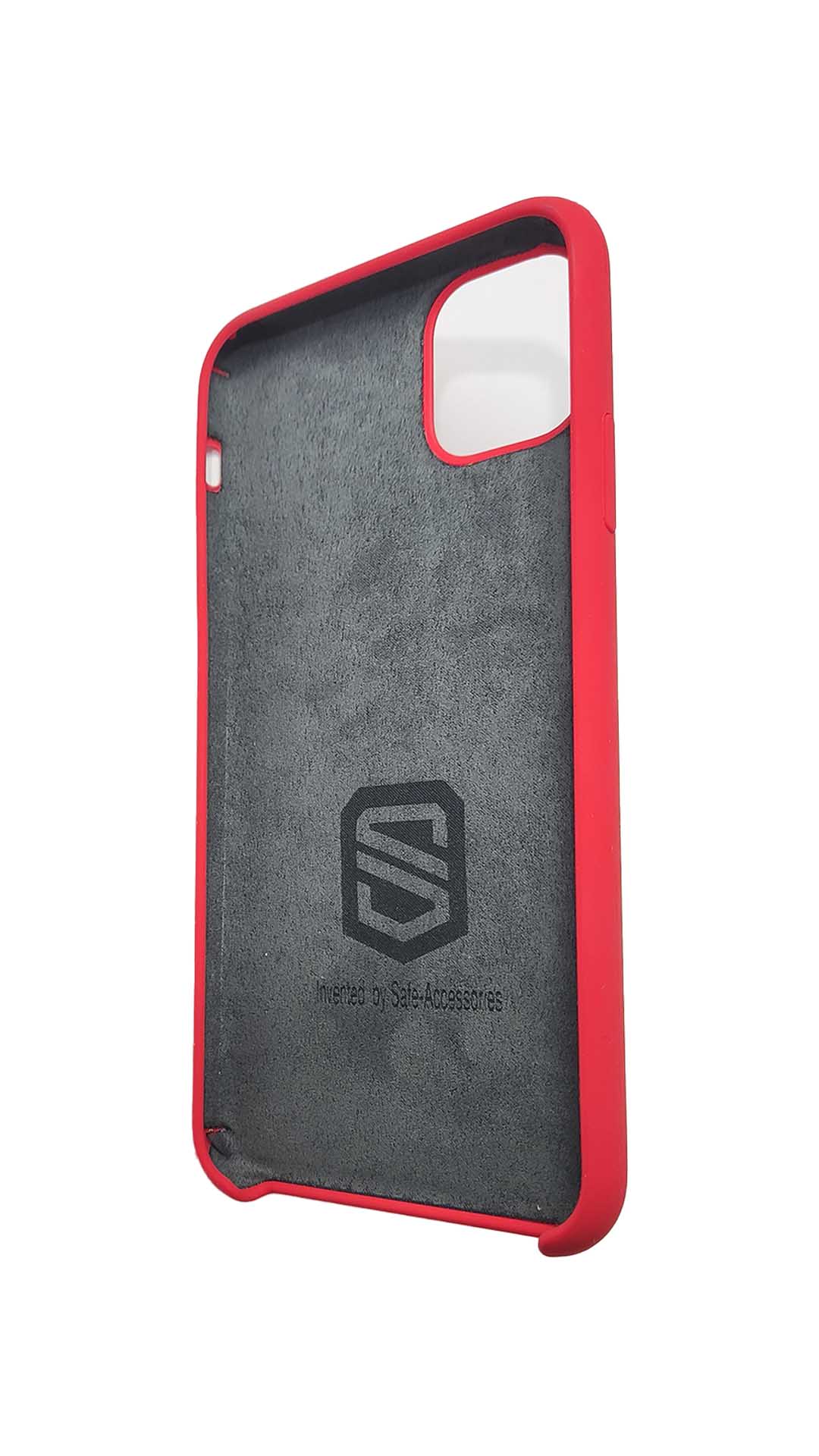 Inside view of Red Safe-Case for iPhone 11 Pro Max 