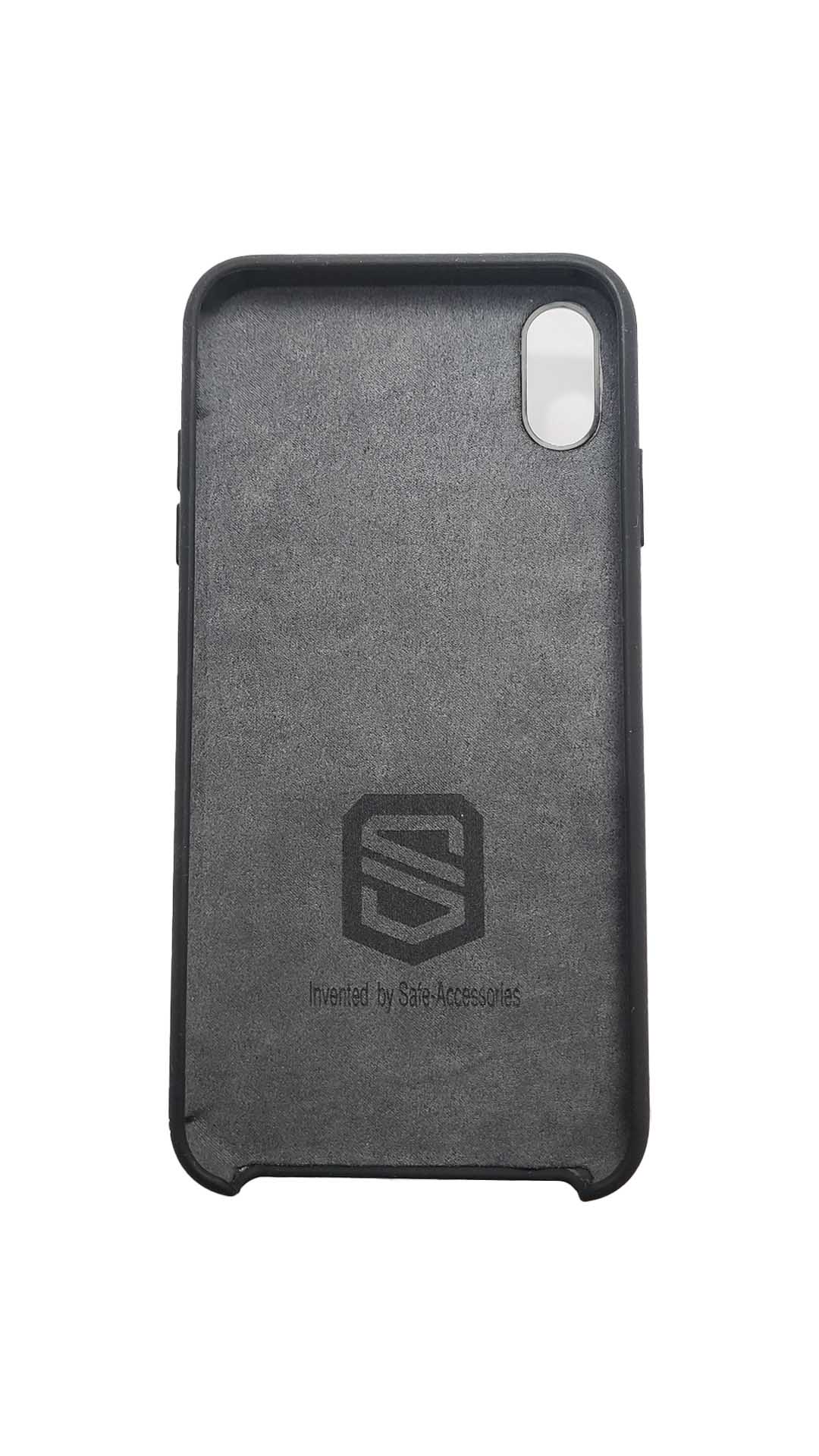 Funda segura para iPhone X Max/Xs Max con protección antirradiación EMF