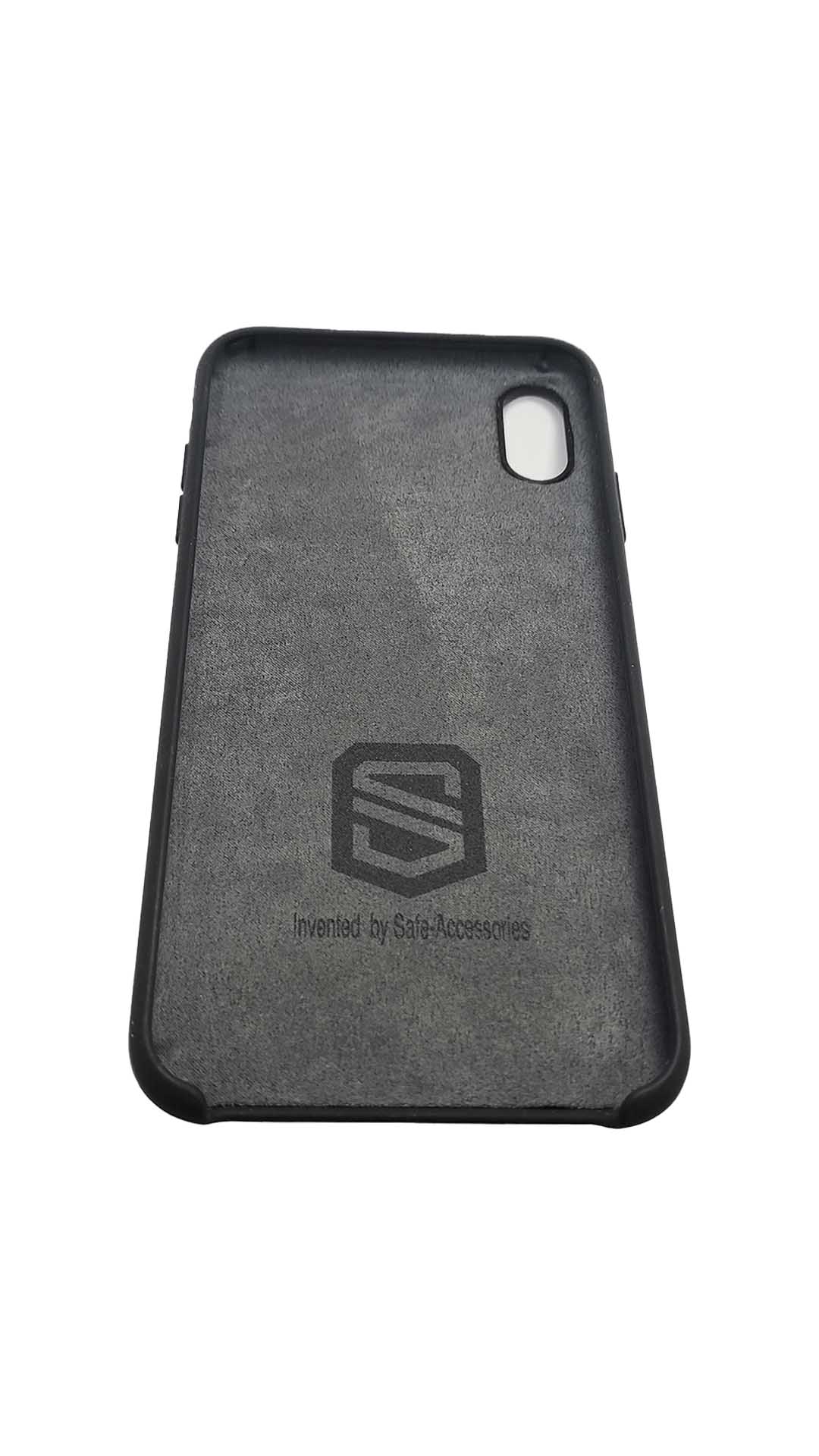 Funda segura para iPhone X Max/Xs Max con protección antirradiación EMF