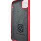 Inside side view of Red Safe-Case for iPhone 11 Pro with Anti-radiation EMF protection