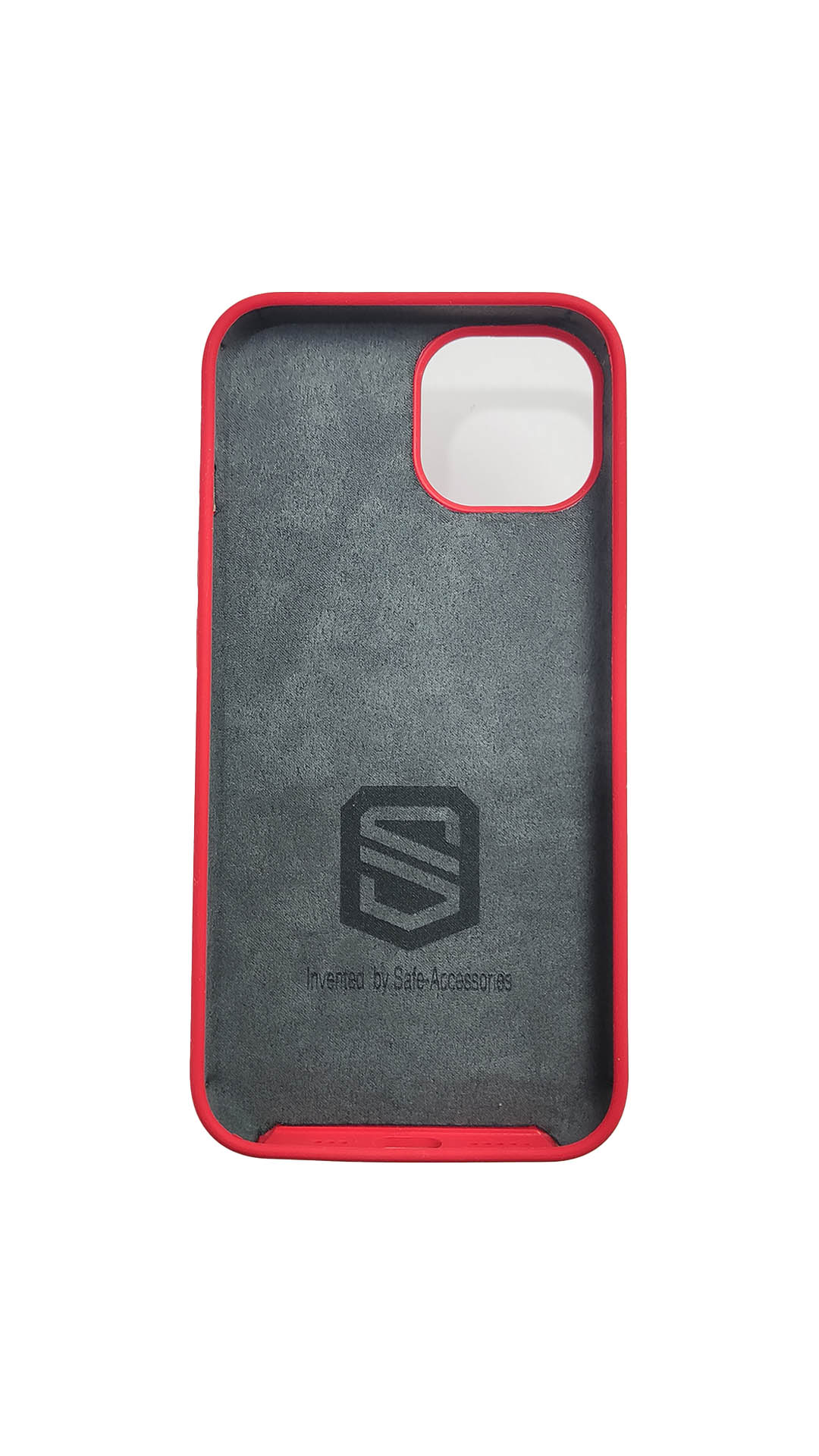 Front Red iPhone 14 Safe-Case with Anti-radiation EMF protection - Safe-Accessories